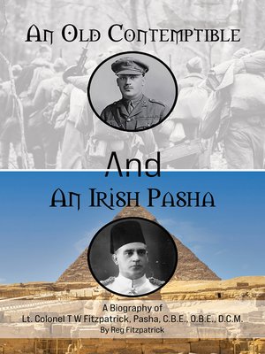 cover image of An Old Contemptible and An Irish Pasha